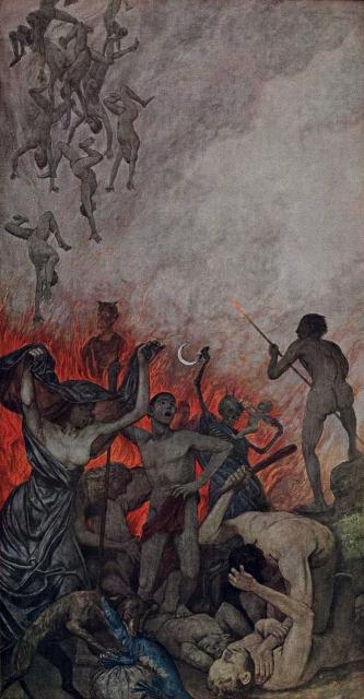 Painting: The Hell - Hans Thomas